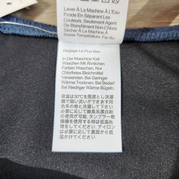 J. Crew Teal Textured Curved Waist Cheeky Bikini Bottom New With Tags Womens M - Picture 12 of 15